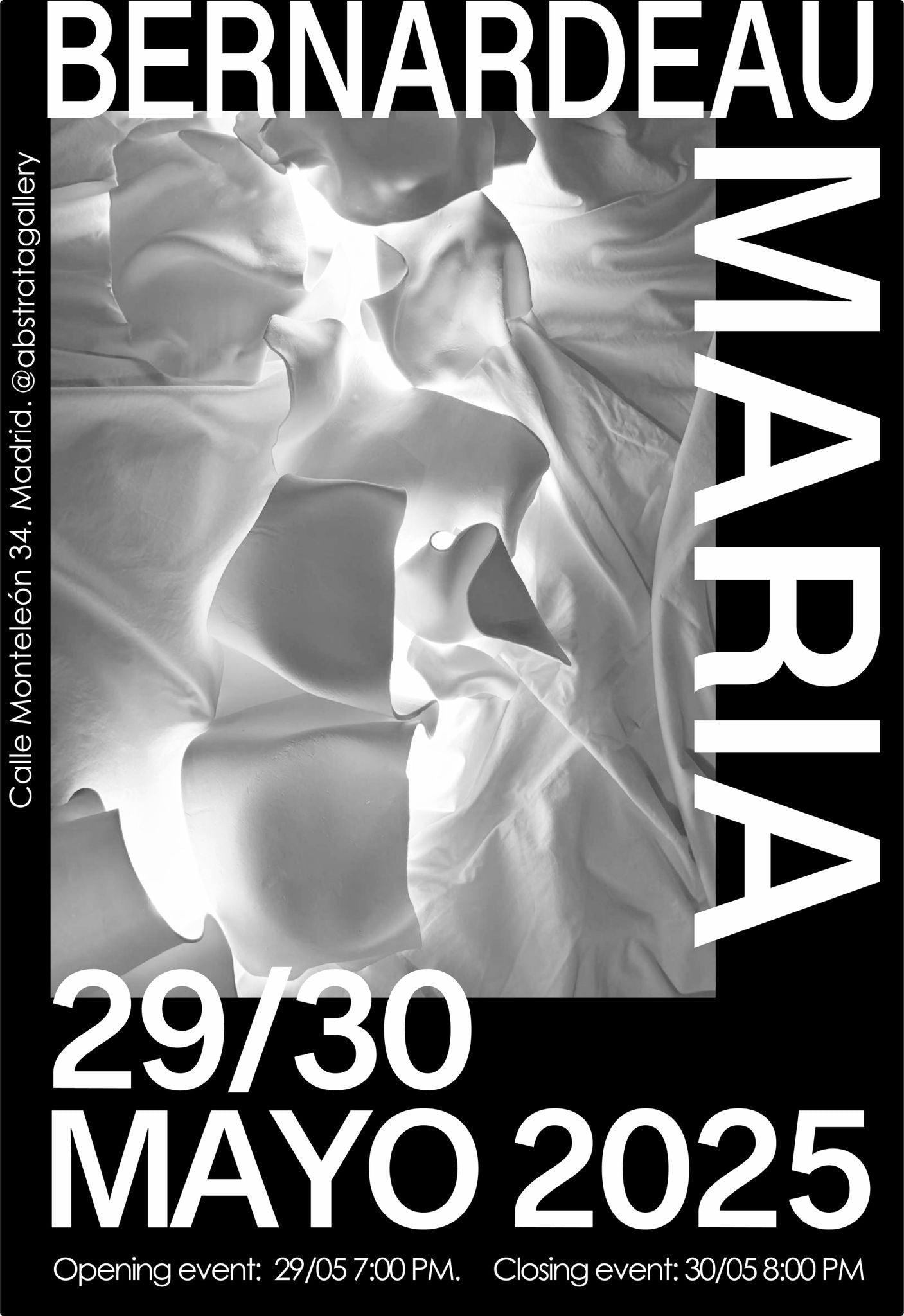 Abstrata Gallery x María Bernardeau (30May)