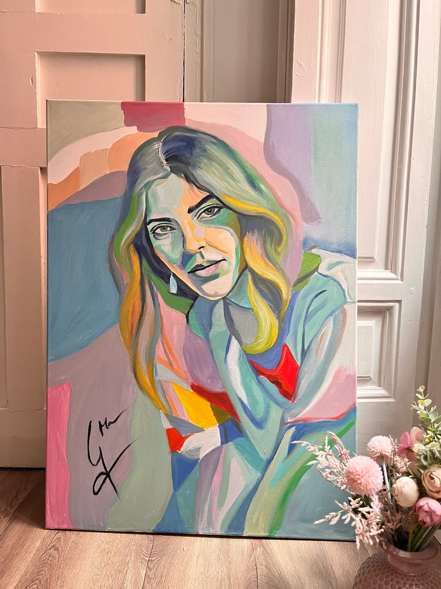 SELF PORTRAIT IN COLOR